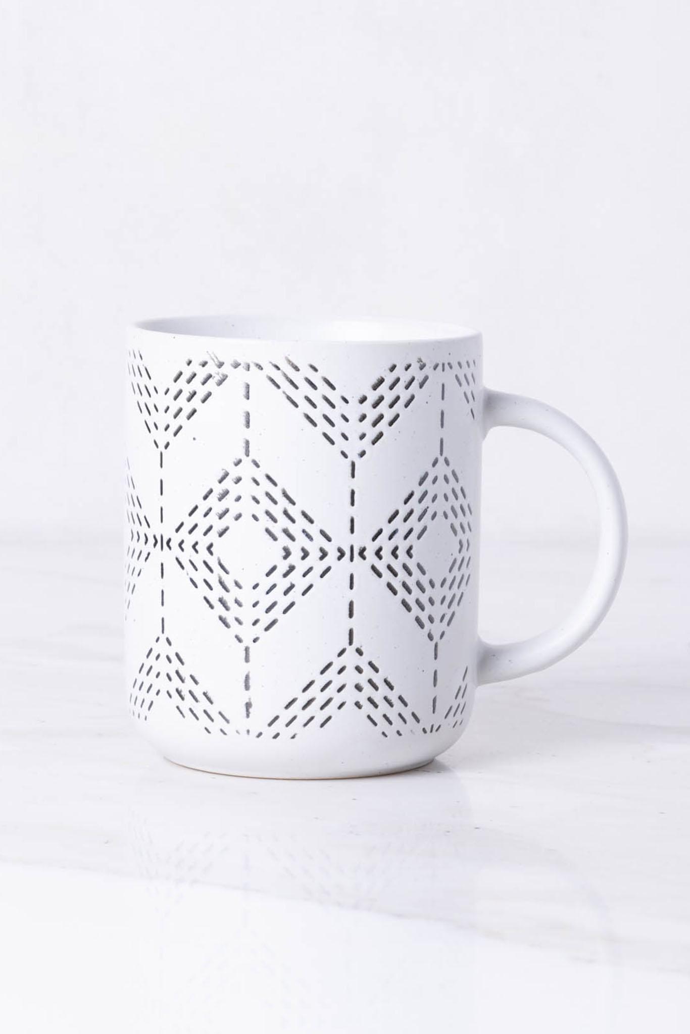 MUG DE PORCELANA 9X10.5CM - 450ML