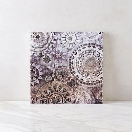 CUADRO MANDALA GRAY