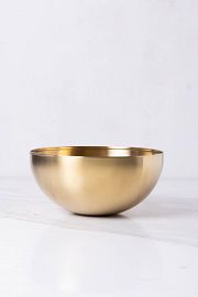 BOWL DE ACERO DORADO 20 CM